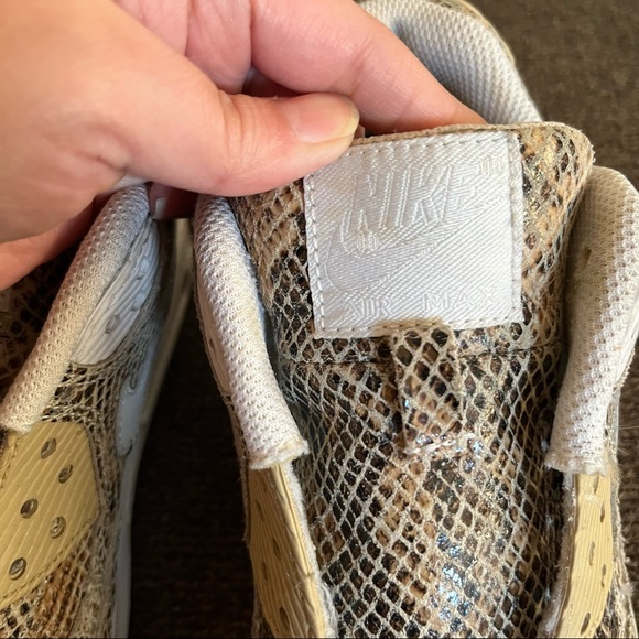 Nike ID Custom Air Max 90 Snake Skin Women Size 5 - Picture 5 of 12